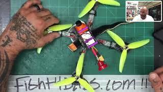 Cyclone FPV DIY-100-V2 $100.00 Drone Build Video Part 1 of 2