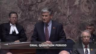 Andrew Weaver in Question Period on support for housing affordability