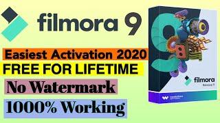 How to Activate Filmora 9 for Lifetime 2020 | Filmora 9 Download Full Version with Crack 2020