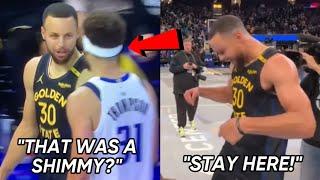 FULL Audio Of Steph Curry Trash Talking Klay Thompson: “You Better Stay Here.. Stay Here!”