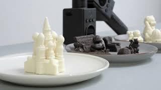 LuckyBot food extruder is turning the ordinary 3D Printer into a chocolate printer