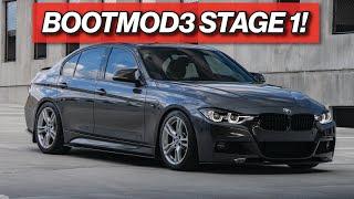 F30 FLASH TUNED WITH BOOTMOD3 STAGE 1 - BURBLES AND INCREASED BOOST! BMW 330i B48..