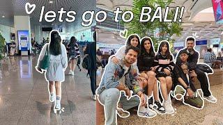 BALI VLOG 1 - Pack with me, India to Bali journey with friends!