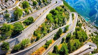 Kotor Serpentine Road Montenegro Driving Tour