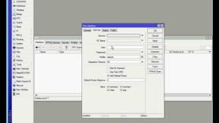 Mikrotik setup PPPOE client
