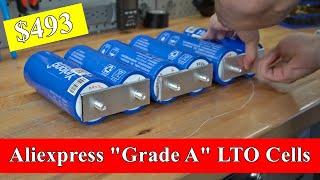 $493 Aliexpress 45Ah Grade A, YinLong Lithium Titanate (LTO) Cell Testing