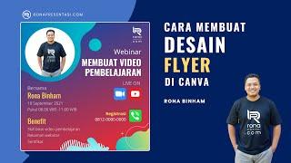 Cara Membuat Desain Flyer Menarik Dengan Canva, Terbaru