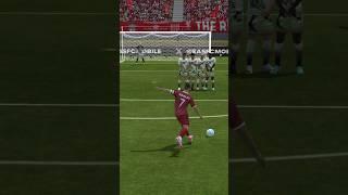 Cristiano Ronaldo Free Kick Knuckle Goal - EA FC 24 Mobile #eafc #fifamobile #eafcgameplay