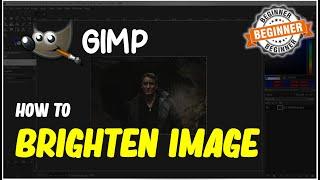 Gimp How To Brighten Image