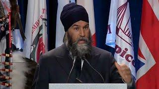 NDP Leader Jagmeet Singh addresses AFN General Assembly on the lack of change