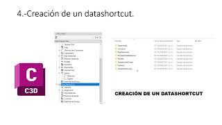 Autodesk Civil 3d 2023 Creación de DataShorcuts