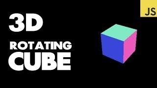 How to Create a 3D Rotating Cube in Javascript | ThreeJS | Basic Explanation