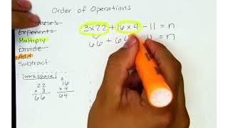 Order of Operations Day 2 (No Parentheses, Exponents, or Division)