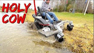 Is there an advantage to a Tracked mower?