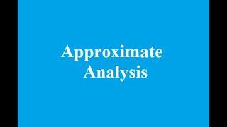 DC - Voltage Divider Bias Part 2: Approximate Analysis