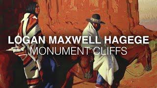 "Monument Cliffs" A Tapestry by Western Painter Logan Maxwell Hagege | Artist Insights