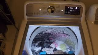 LG Top Load Washer with Turbowash Technology. Complete Wash Cycle