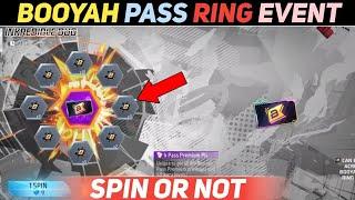 INCREDIBLE DUO  RING EVENT  FREE FIRE !! BOOYAH PASS RING EVENT  SPIN OR NOT !! NEW RING EVENT FF