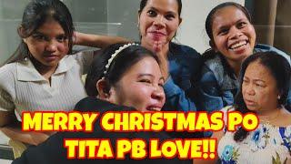 NAG VIDEO CALL ANG QUATRO MARIAS KAY TITA PB LOVE NGAYONG PASKO!!