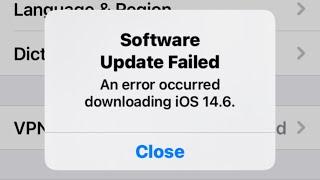 Software Update Failed An Error Occurred Downloading iOS How To Fix Sotware Update Failed On iPhone