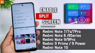 Enable Split Screen Option Any Xiaomi Redmi Device | Enable Split Screen Option Control Center