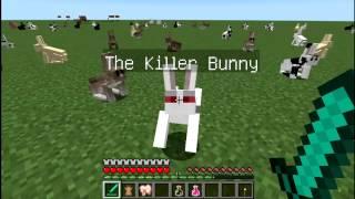 Кролик-убийца в Майнкрафт