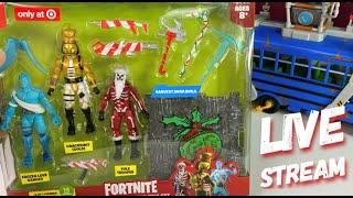 Target Exclusive Jazwares Fortnite Season’s Greetings Trio Set 4'' Action Figure Review Live