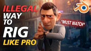 EASY way to RIG like a PRO! | Rigging Secret | AniSculpt