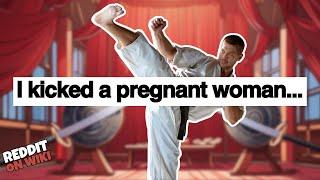 I Kicked A PREGNANT Woman! | #aita #reddit