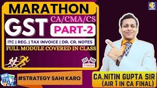 GST Marathon CA Inter | GST Marathon CMA Inter | CS Executive | GST Revision Jan 25 | May 25 | Nov