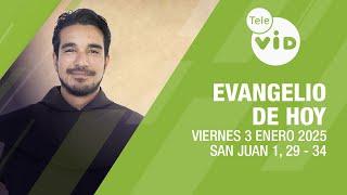 El evangelio de hoy Viernes 3 Enero de 2025  #LectioDivina #TeleVID