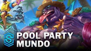 Pool Party Mundo Skin Spotlight - League of Legends