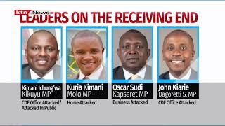 Several MPs  get attacked after voting yes for the controversial finance bill 2024