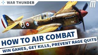 War Thunder Beginner's Guide to Flying / How to Fly / Air Combat Tutorial