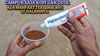 Campur saja kopi dan odol, Karena ada manfaat lain yang sangat di butuhkan