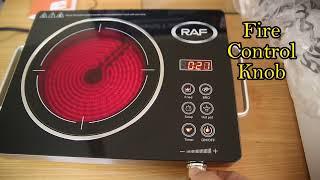 Unveiling the Future Kitchen: Unboxing RAF - universal Infrared Cooker/Electric Stove/Hot Plate