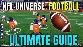 NFL UNIVERSE FOOTBALL BEGINNER GUIDE! - Roblox