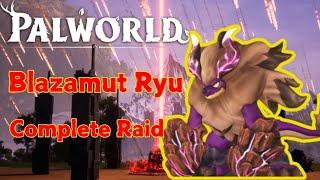 Ultimate Raid Tips for Blazamut Ryu | Palworld Update Sakurajima #gaming #palworld #palworldgameplay