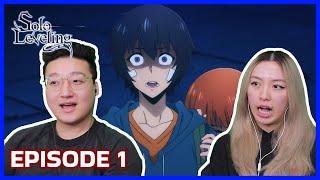 I'M USED TO IT! | Solo Leveling Episode 1 Couples Reaction & Discussion