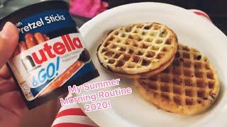 My Summer Morning Routine 2020!|Lucia Stephanie