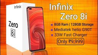 Infinix Zero 8i | 8GB Ram +128GB Storage, 33W Fast Charger, 90HZ Display | Infinix Zero 8i Price