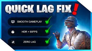 HOW TO FIX LAG & HEAT UP ISSUE FOREVER IN PUBG MOBILE/BGMI | LAG FIX TIPS AND TRICKS GUIDE/TUTORIAL