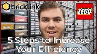 5 Tips to Making Your BrickLink/BrickOwl Store More Efficient