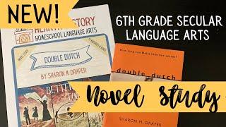Hearth & Story 6th Grade Novel Study | Secular Homeschool Language Arts | Double Dutch