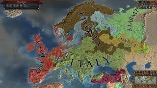 Europa Universalis 4 AI Timelapse - Extended Timeline Mod 58-2220