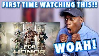For Honor All Cinematic Trailers Reaction!