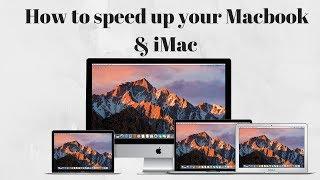 How to speed up your Mac |  Fix a slow MacBook laptop & iMac | Hindi