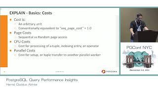 PGConf NYC 2021 - PostgreSQL Query Performance Insights by Hamid Quddus Akhtar