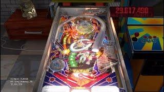 #Pinball Future World 2018 Top 6% Leaderboard 59.3 Million #Arcade 3-Ball Mode #Retro #RetroArcade