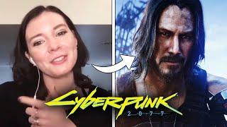 Female V Voice Actor on working with Keanu Reeves in CYBERPUNK 2077
